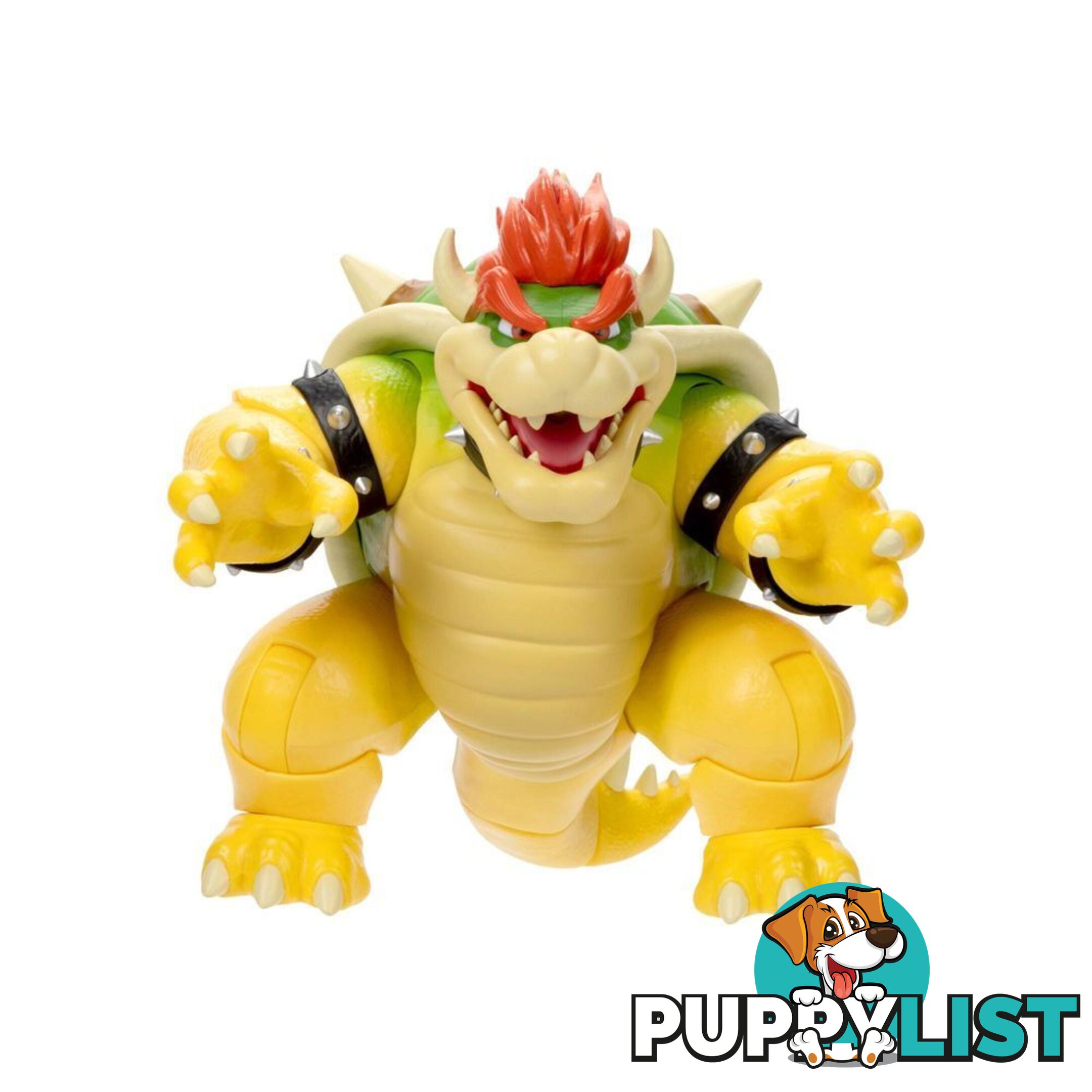 Super Mario - Nintendo The Super Mario Bros. Movie 7'' Bowser Figure With Fire Breathing Effect - Hs417204 - 192995423121