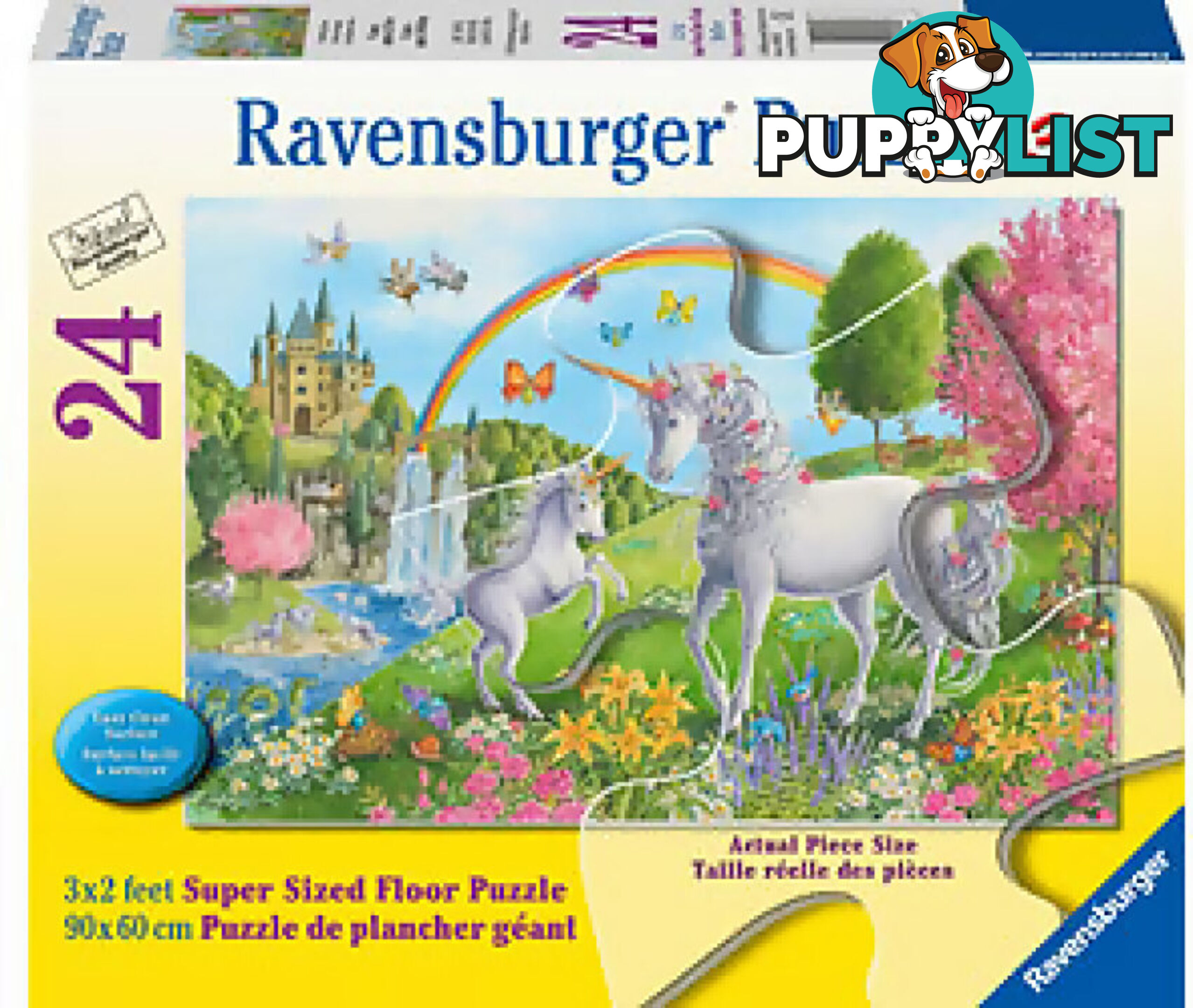 Ravensburger - Prancing Unicorns Jigsaw Puzzle 24pc - Mdrb030439 - 4005556030439