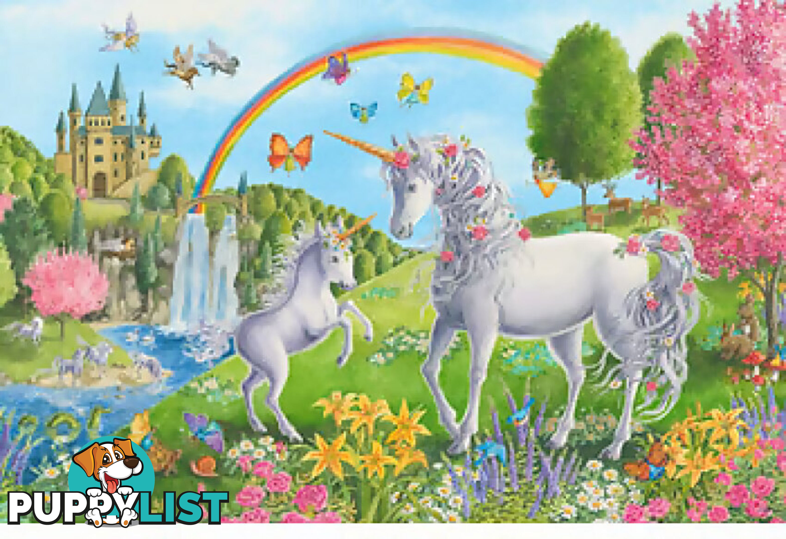 Ravensburger - Prancing Unicorns Jigsaw Puzzle 24pc - Mdrb030439 - 4005556030439