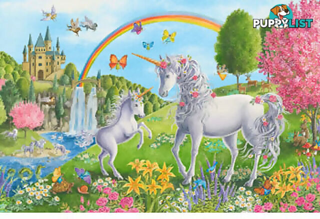 Ravensburger - Prancing Unicorns Jigsaw Puzzle 24pc - Mdrb030439 - 4005556030439