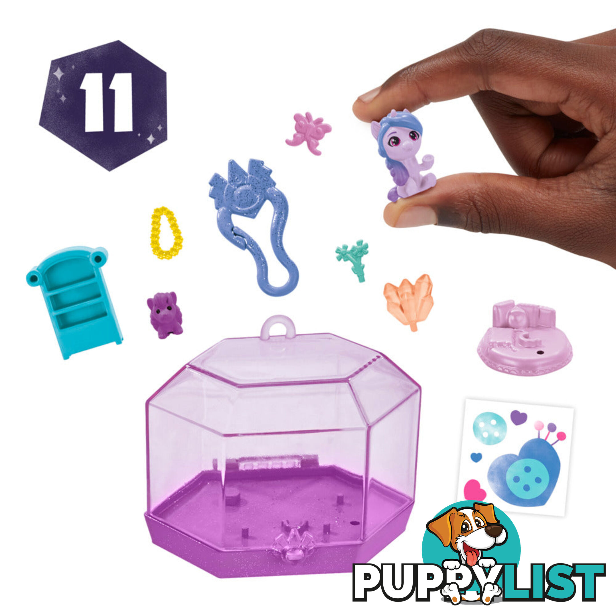 My Little Pony - Mini World Magic Crystal Keychain Izzy Moonbow - Hasbro - Hbf38725loo - 5010994109806