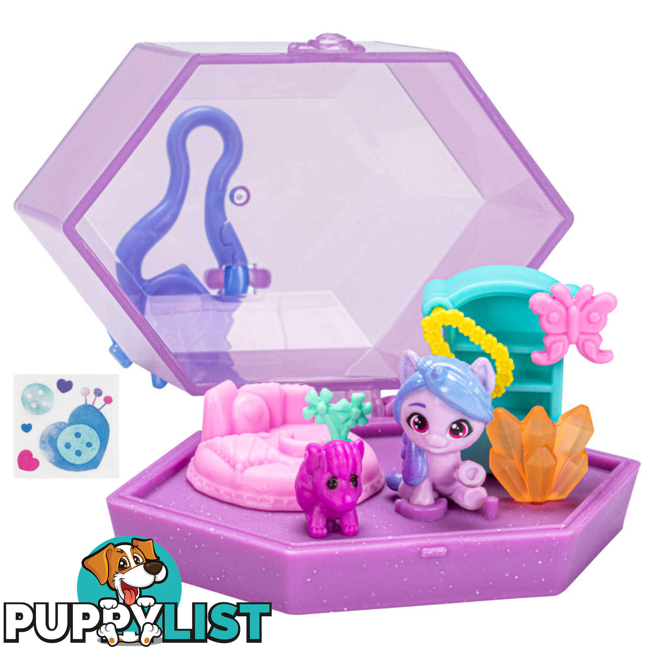 My Little Pony - Mini World Magic Crystal Keychain Izzy Moonbow - Hasbro - Hbf38725loo - 5010994109806