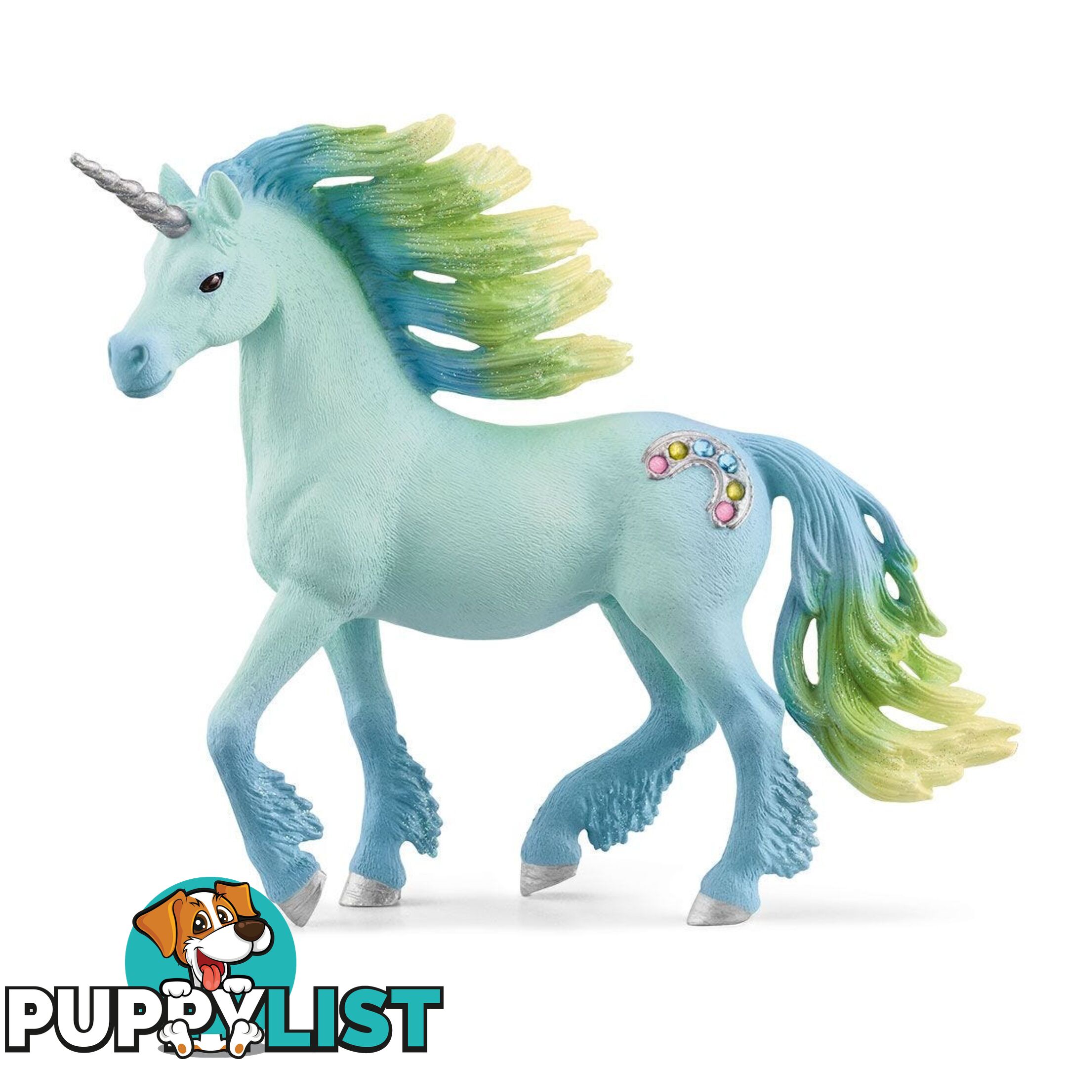 Schleich - Marshmallow Unicorn Stallion  Bayala Magical Fantasy Figurine Sc70722 - 4059433432793