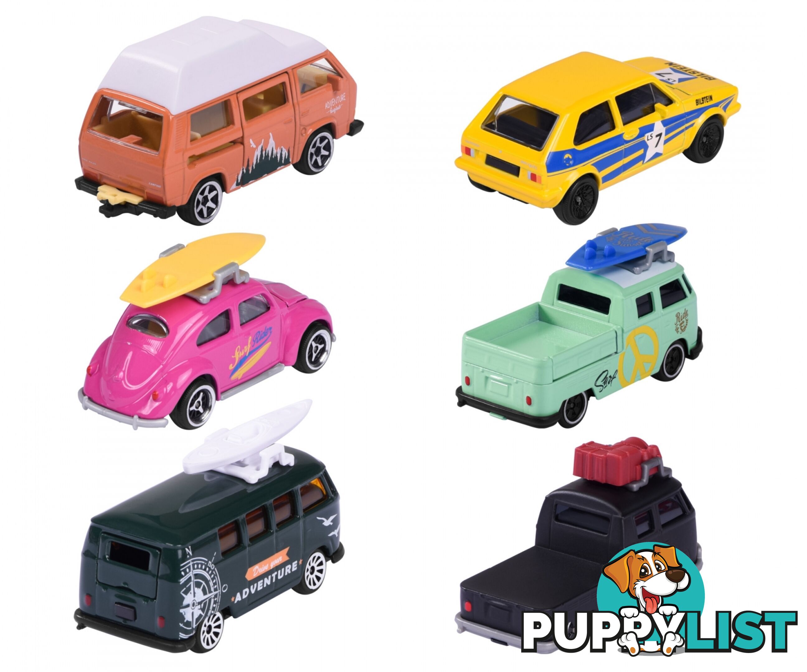 Majorette - Vw The Originals Premium Car Assorted  - Rpmj65402 - 3467452065402