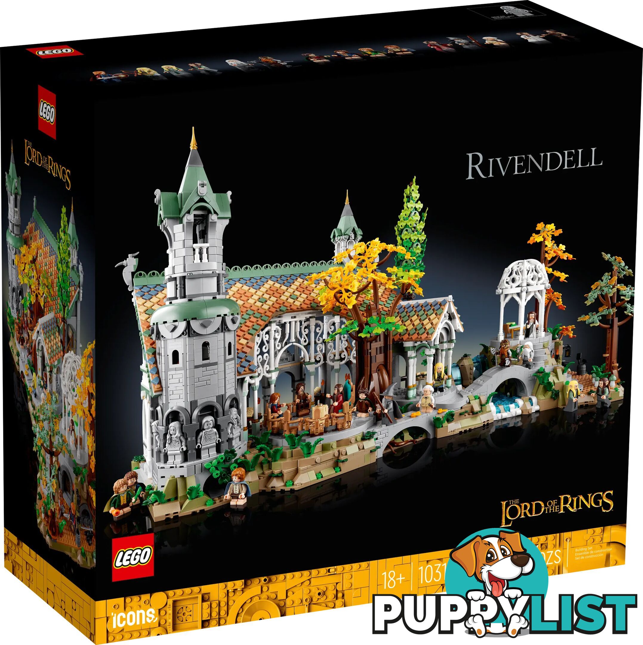 LEGO 10316 THE LORD OF THE RINGS: RIVENDELLâ„¢ - Icons - 5702017416892