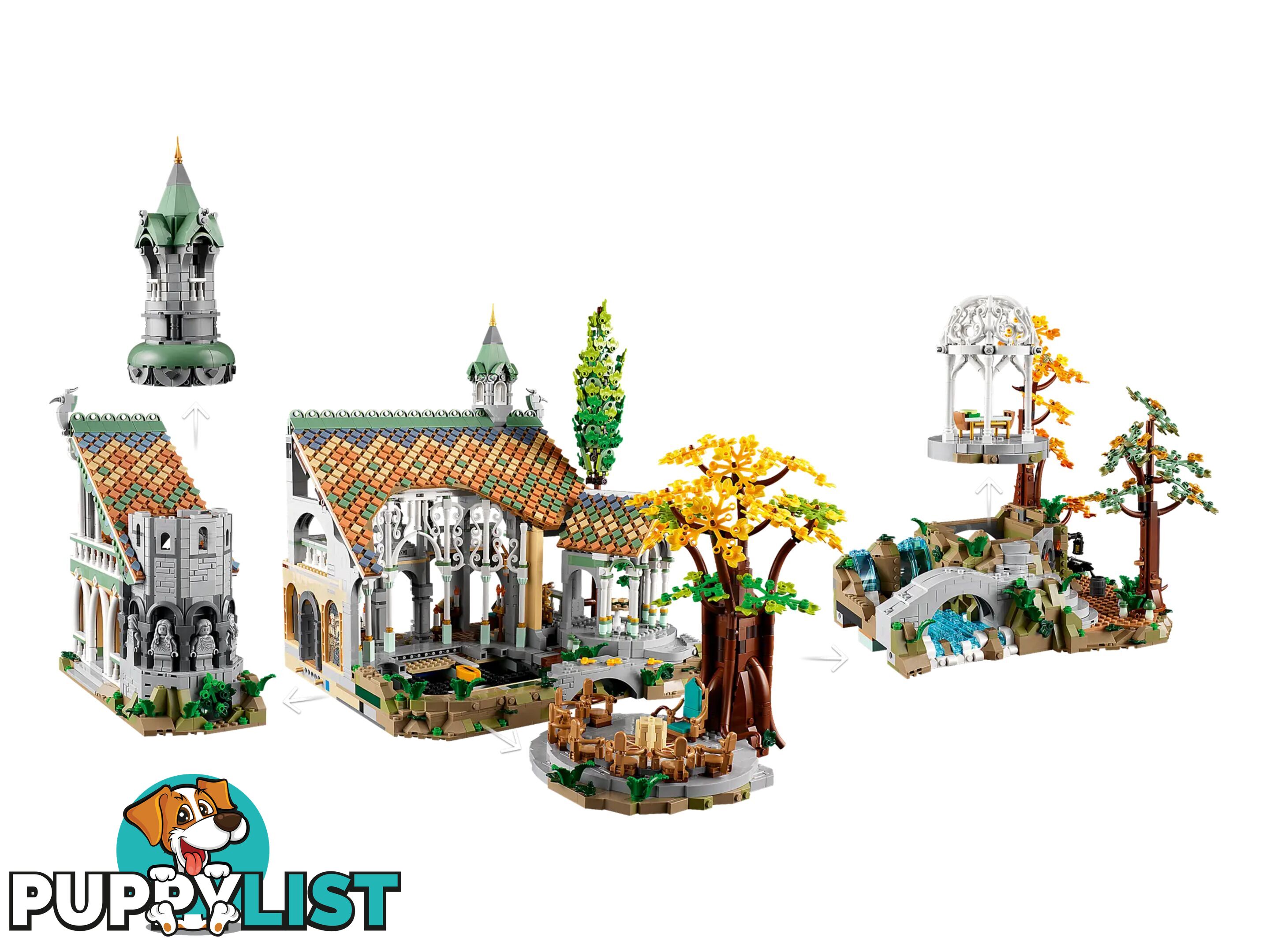 LEGO 10316 THE LORD OF THE RINGS: RIVENDELLâ„¢ - Icons - 5702017416892