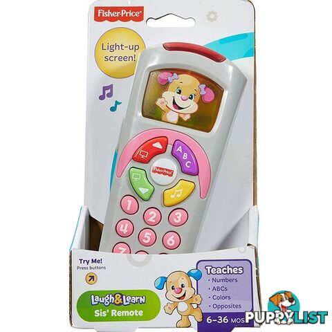 Fisher-Price Puppys Remote Pink Madgb71 - 887961186192