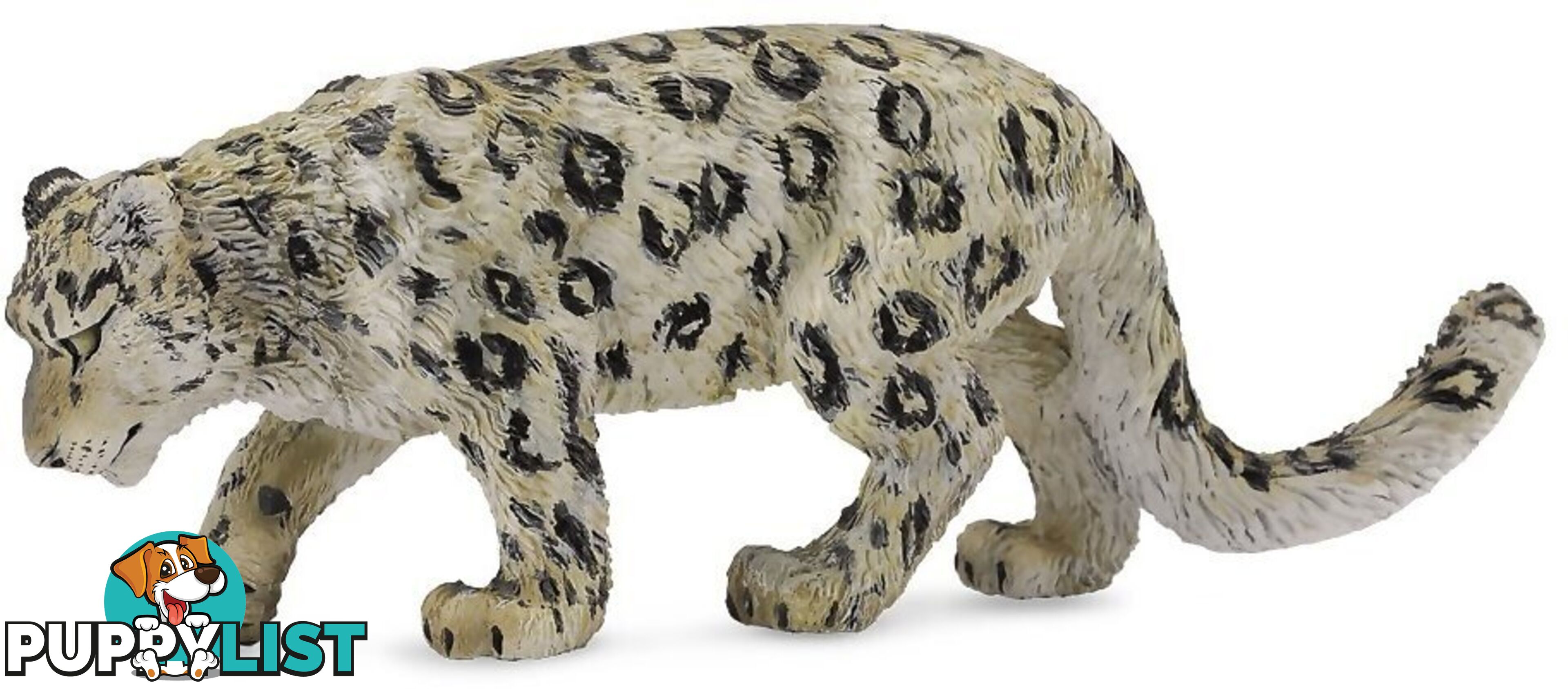 CollectA - Snow Leopard Extra Large Animal Figurine - Rpco88496 - 4892900884967