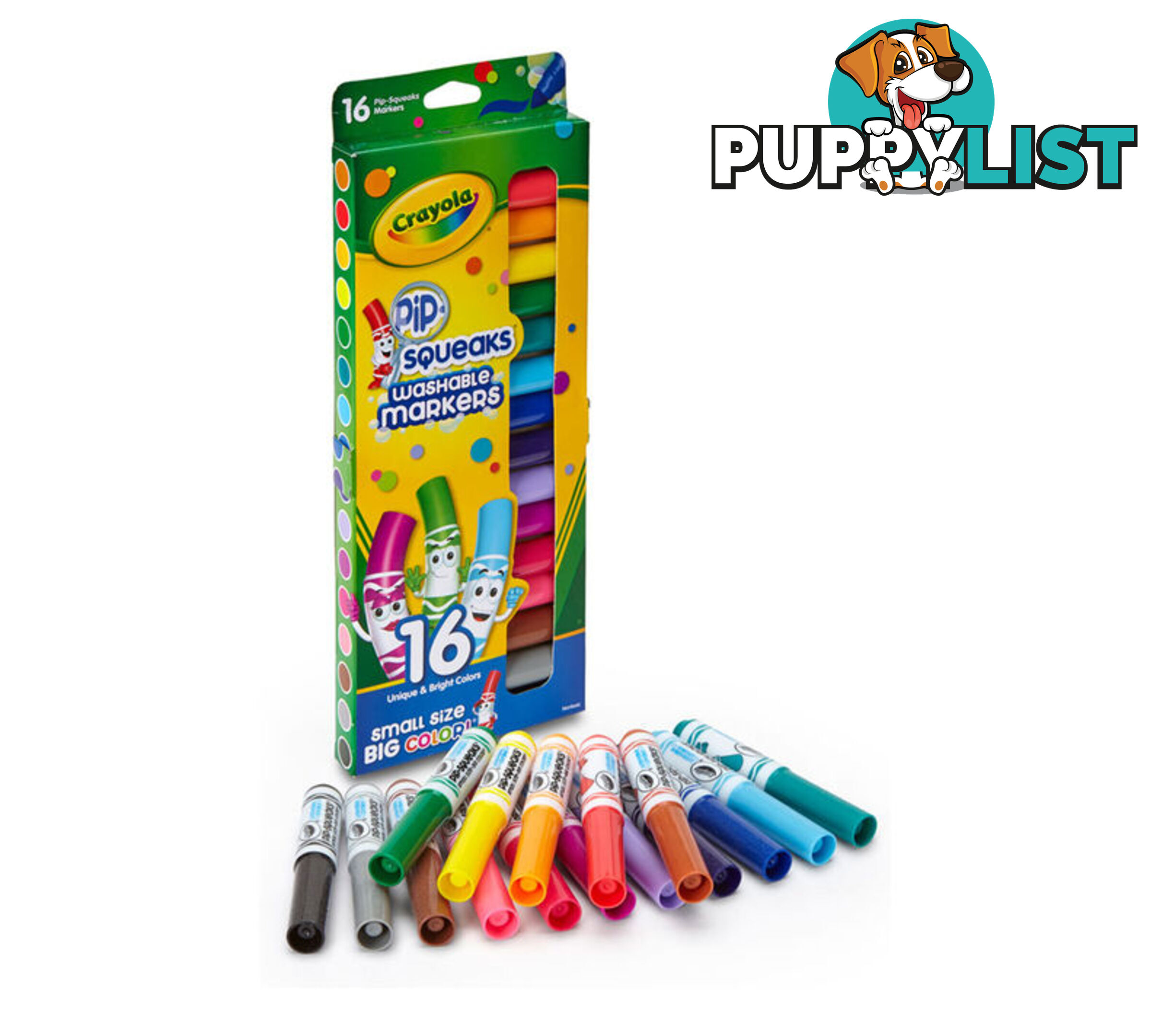 Crayola - Pip-squeaks Markers 16 Count - Bs588703 - 71662087036