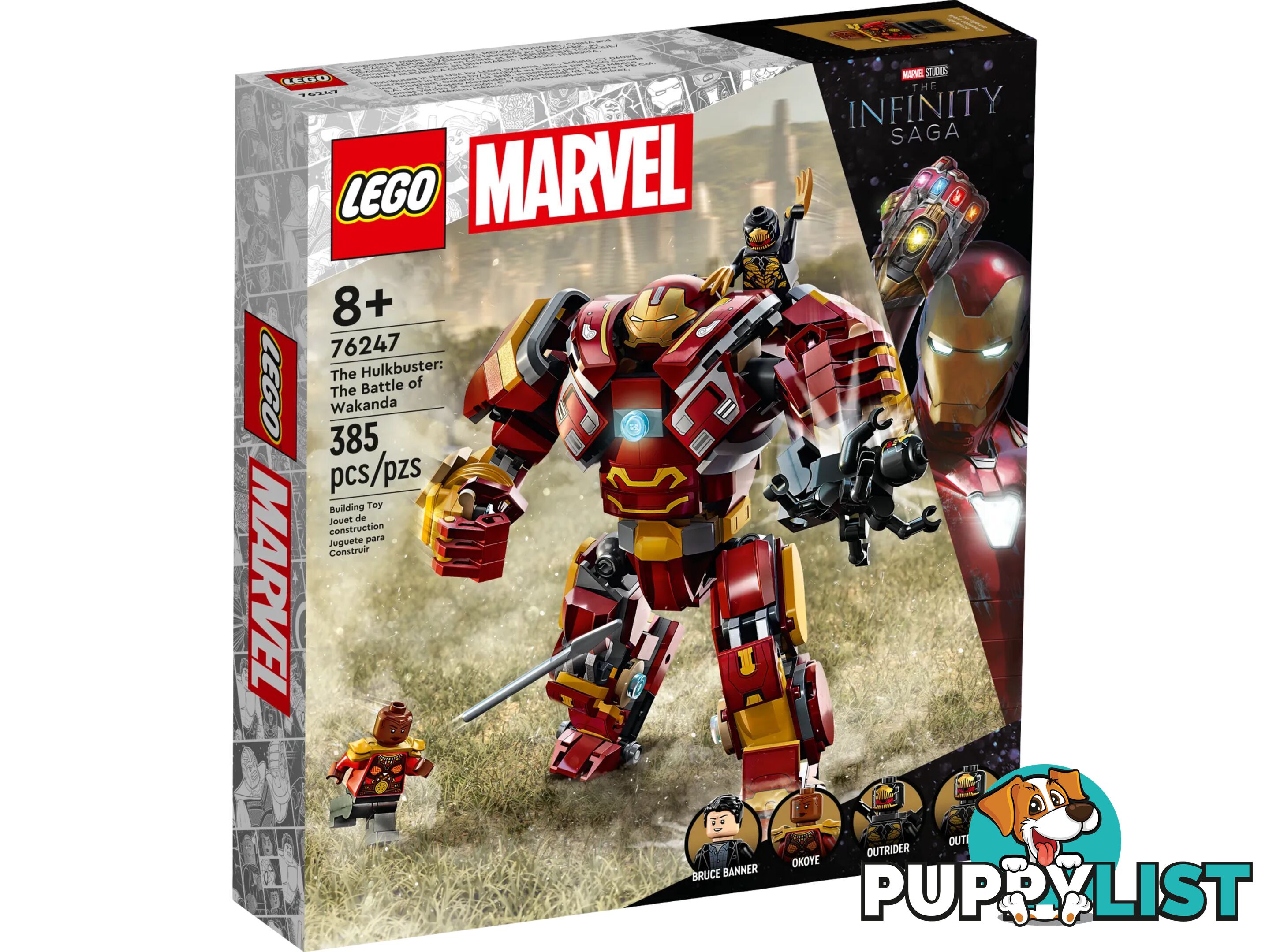 LEGO 76247 The Hulkbuster Battle Of Wakanda- Marvel Super Heroes - 5702017419664