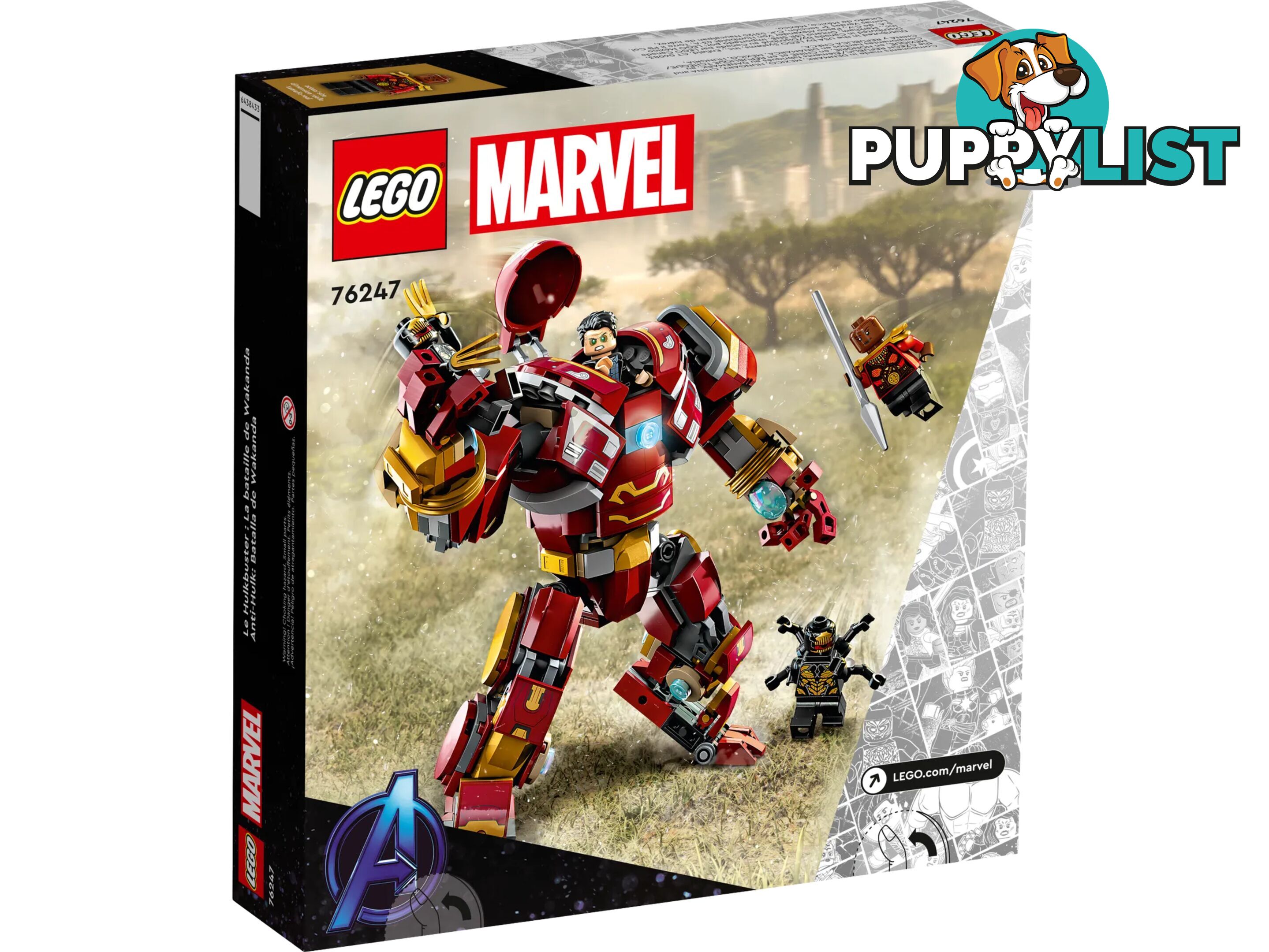 LEGO 76247 The Hulkbuster Battle Of Wakanda- Marvel Super Heroes - 5702017419664