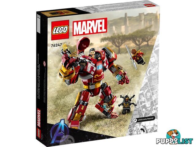 LEGO 76247 The Hulkbuster Battle Of Wakanda- Marvel Super Heroes - 5702017419664