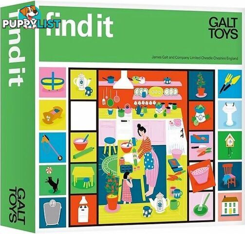 Galt - Find It Picture Card & Board Game - Mdgn5395 - 5011979615503