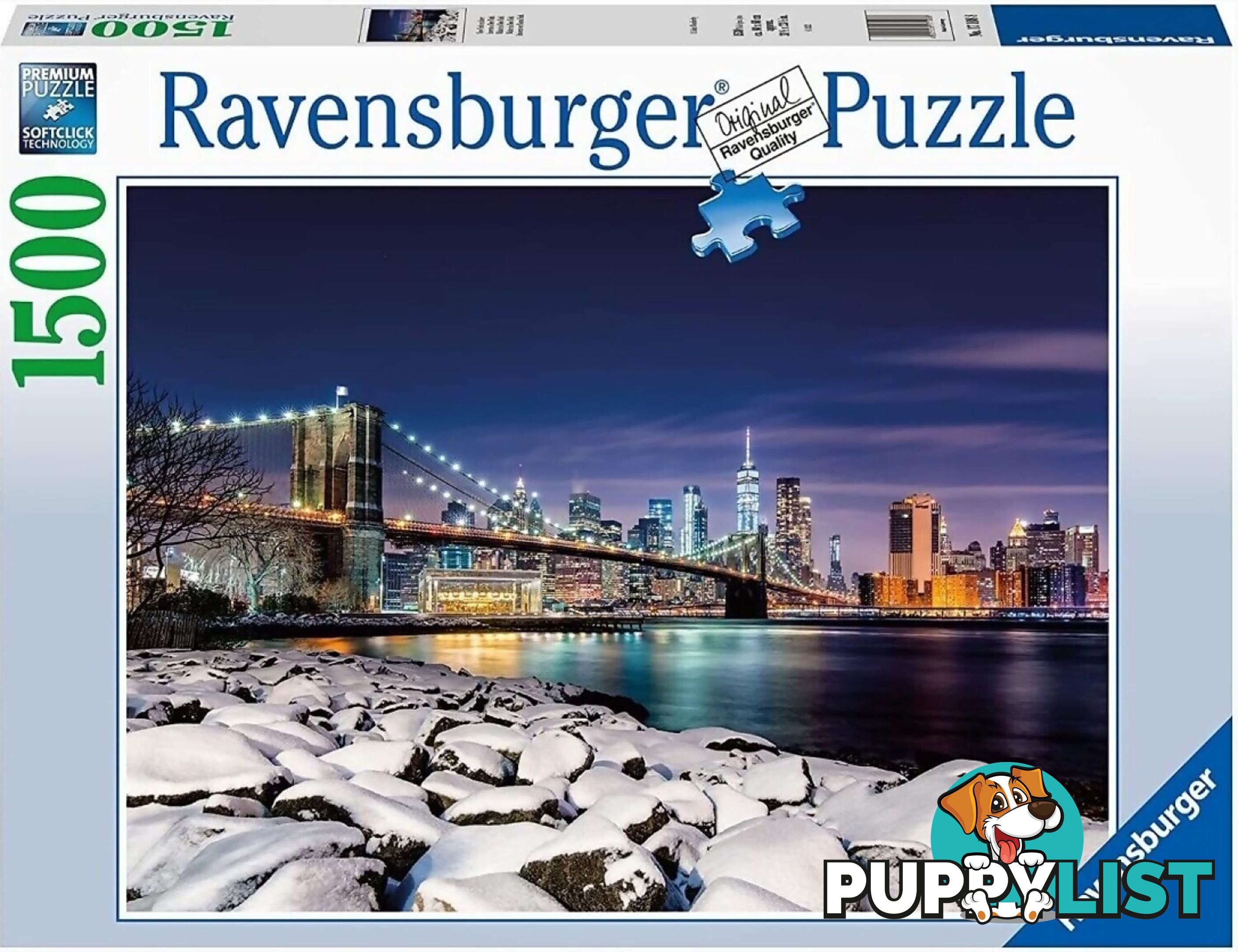 Ravensburger - Winter In New York City Jigsaw Puzzle 1500pc - Mdrb17108 - 4005556171088