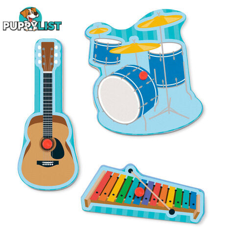 Melissa & Doug - Musical Instruments Sound Puzzle - 8 Pieces - Mdmnd732 - 000772007160