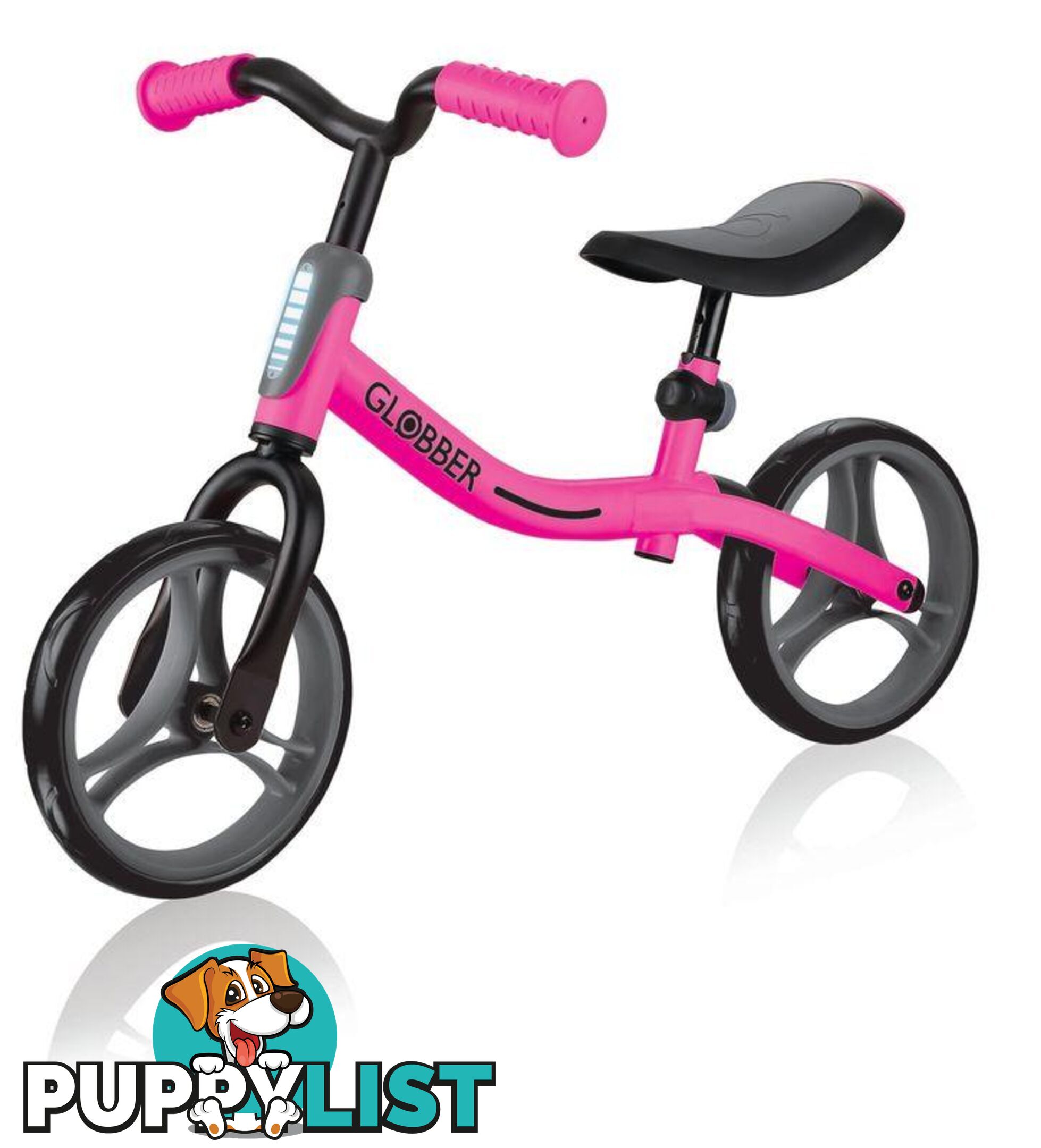 Globber Go Bike Neon Pink Asactiveouthe - 4897070183742