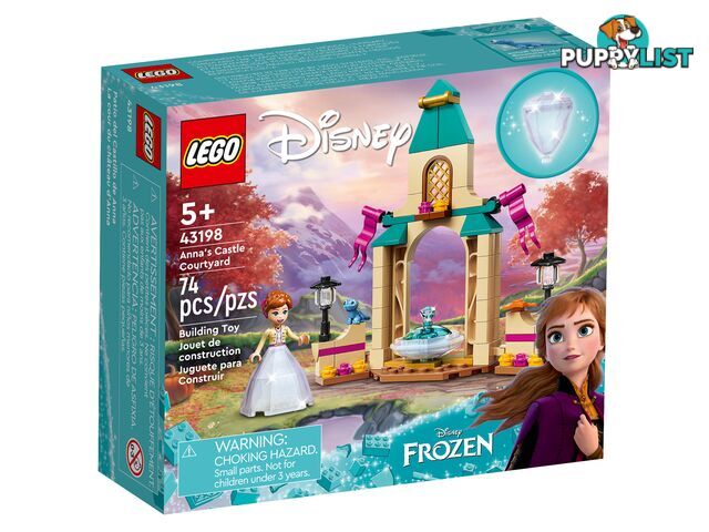 LEGO 43198 Annaâ€™s Castle Courtyard - Disney Princess - 5702017154282