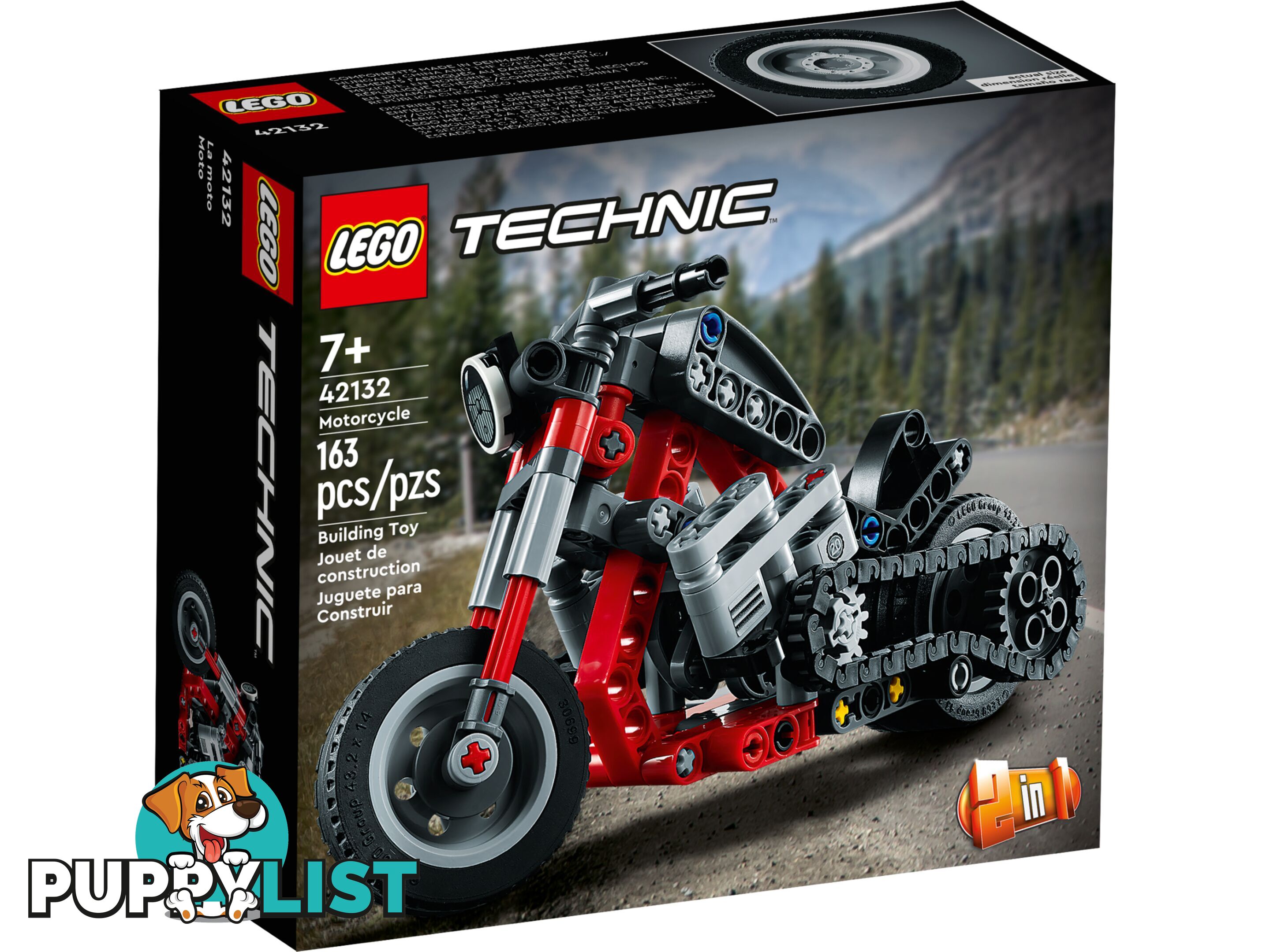 LEGO 42132 Motorcycle - Technic - 5702017117096