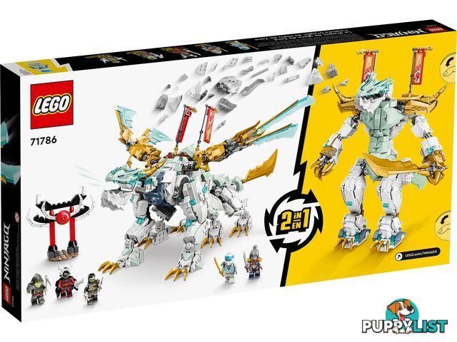 LEGO 71786 Zanes Ice Dragon Creature - Ninjago - 5702017413020