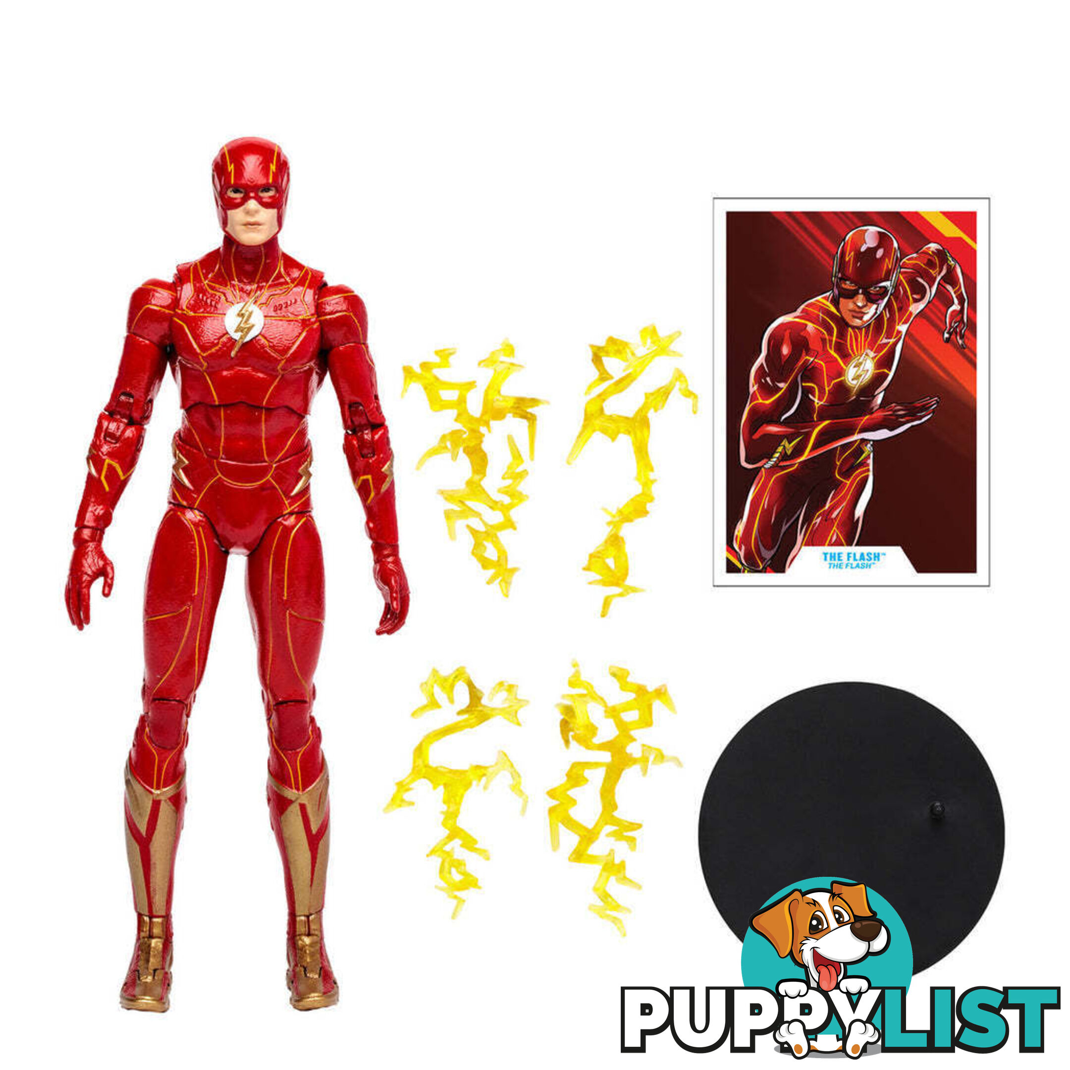 DC - The Flash Movie 7 Inch Figure - Flash Speed Force 7 - Hs15527 - 787926155273