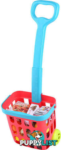 Playgo Toys Ent. Ltd. - Rolling Shopping Basket - Art67152 - 4892401032461