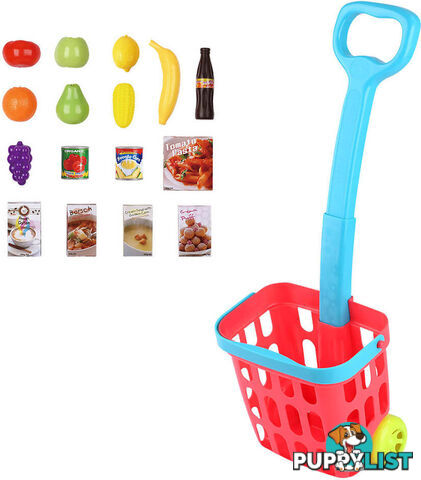 Playgo Toys Ent. Ltd. - Rolling Shopping Basket - Art67152 - 4892401032461