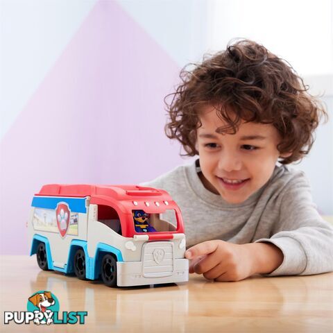 Paw Patrol - The Mighty Movie Pup Squad Patroller Toy Truck With Collectible Mighty Pups Chase Pup Squad Toy Car - Spin Master Si6067085 - 778988467213