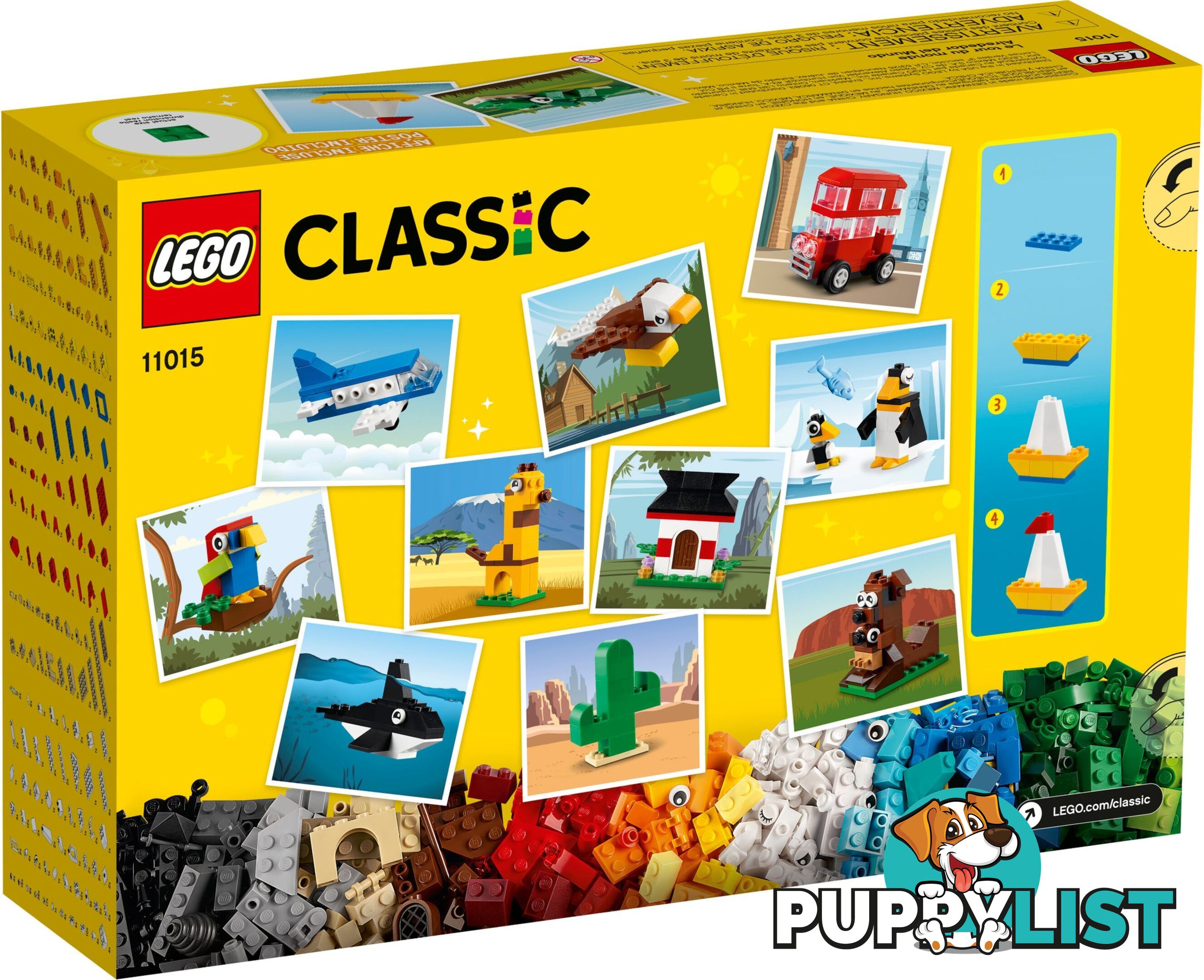 LEGO 11015 Around The World - Classic 4+ - 5702016914146