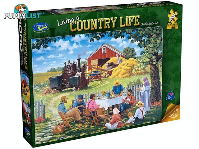 Holdson Jigsaw Puzzle - Living Country Life Our Daily 1000 Piece Jigsaw Puzzle Hol771653 - 9414131771653