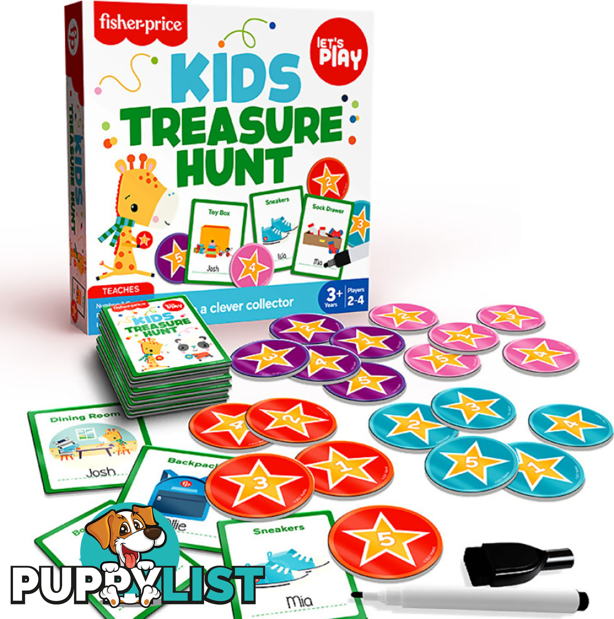 Kids Treasure Hunt - Fisher-price - Jdima01914 - 669165019144