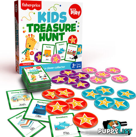 Kids Treasure Hunt - Fisher-price - Jdima01914 - 669165019144