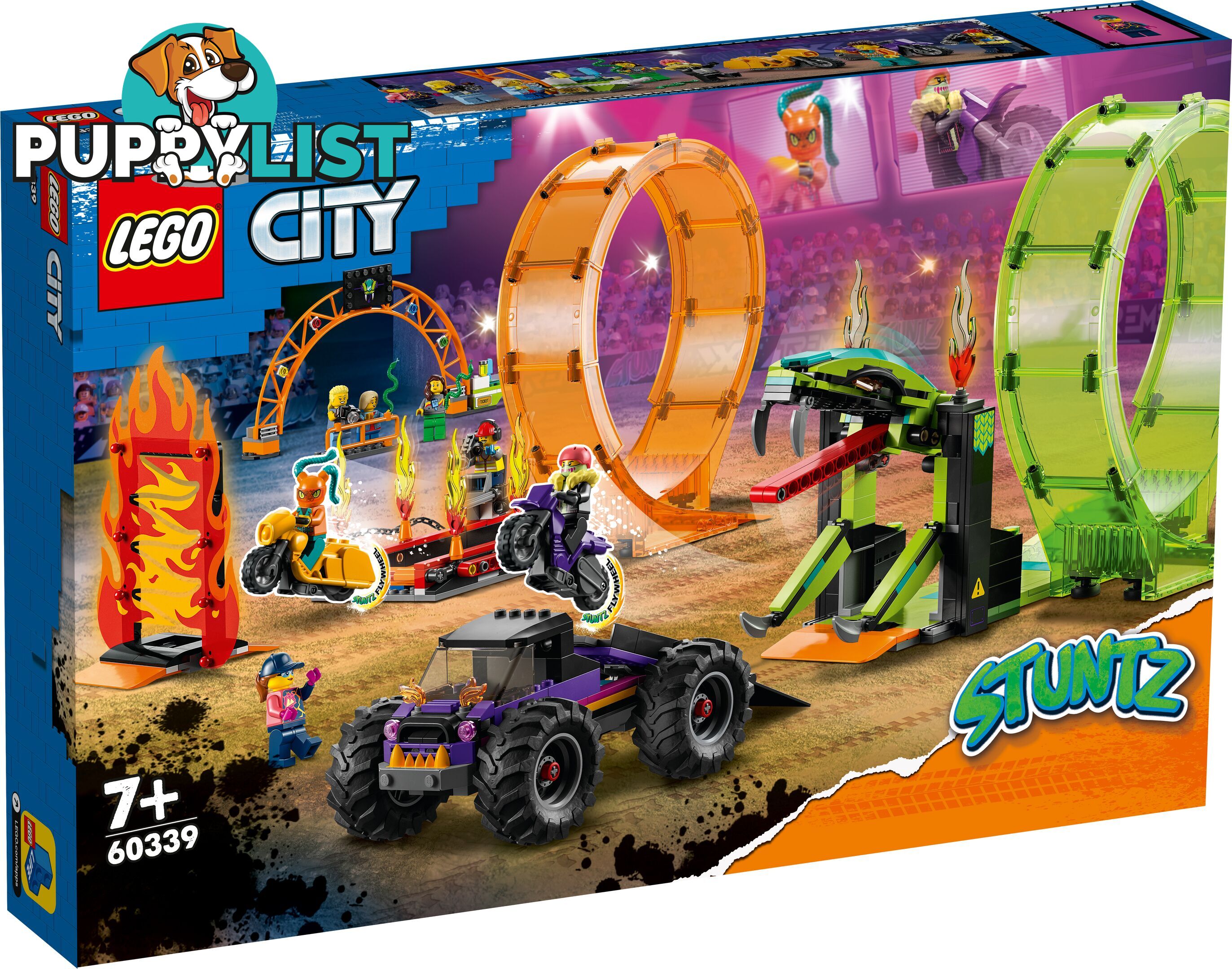 LEGO 60339 Double Loop Stunt Arena - City Stuntz - 5702017162089