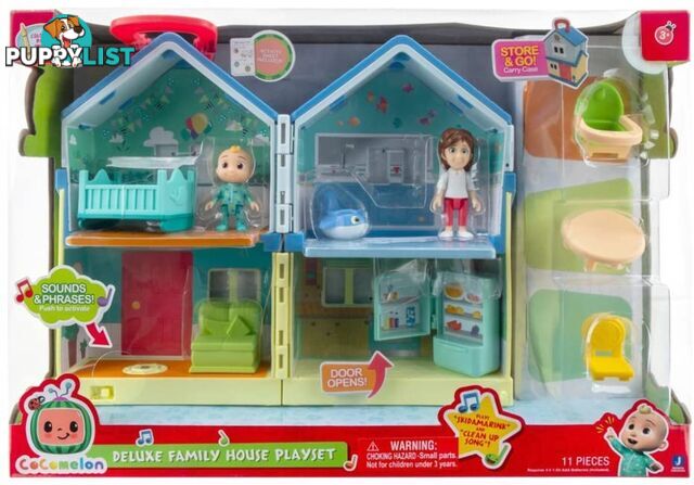 Cocomelon Deluxe Family House Playset Bgcmw0066 - 191726398042