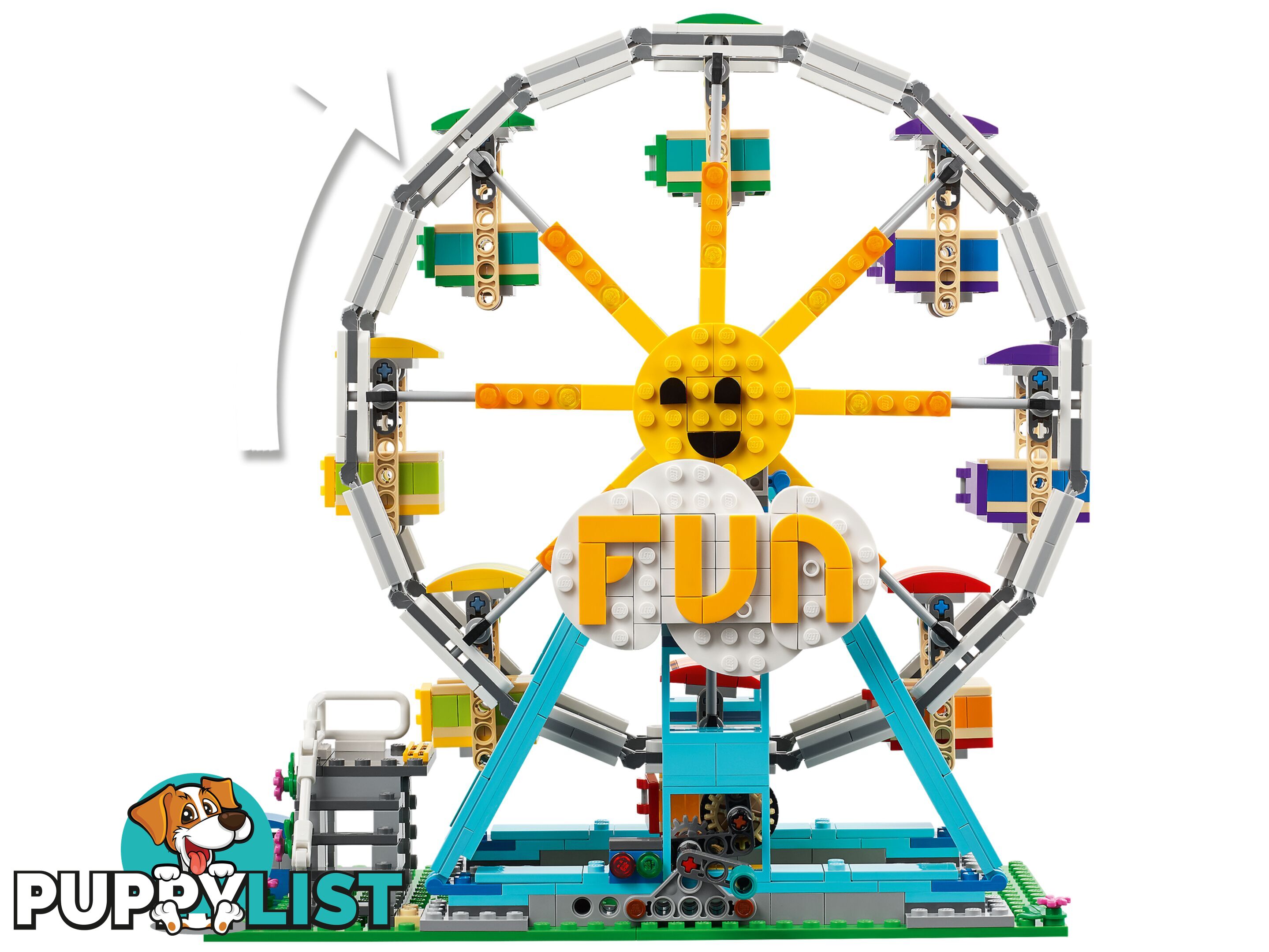 LEGO 31119 Ferris Wheel - Creator 3-in-1 - 5702016914160