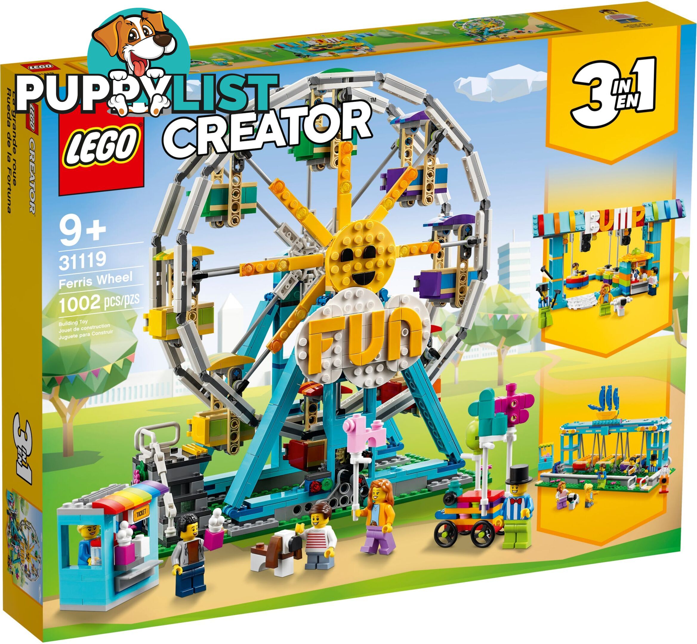 LEGO 31119 Ferris Wheel - Creator 3-in-1 - 5702016914160