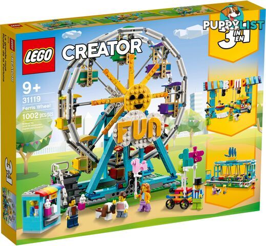 LEGO 31119 Ferris Wheel - Creator 3-in-1 - 5702016914160