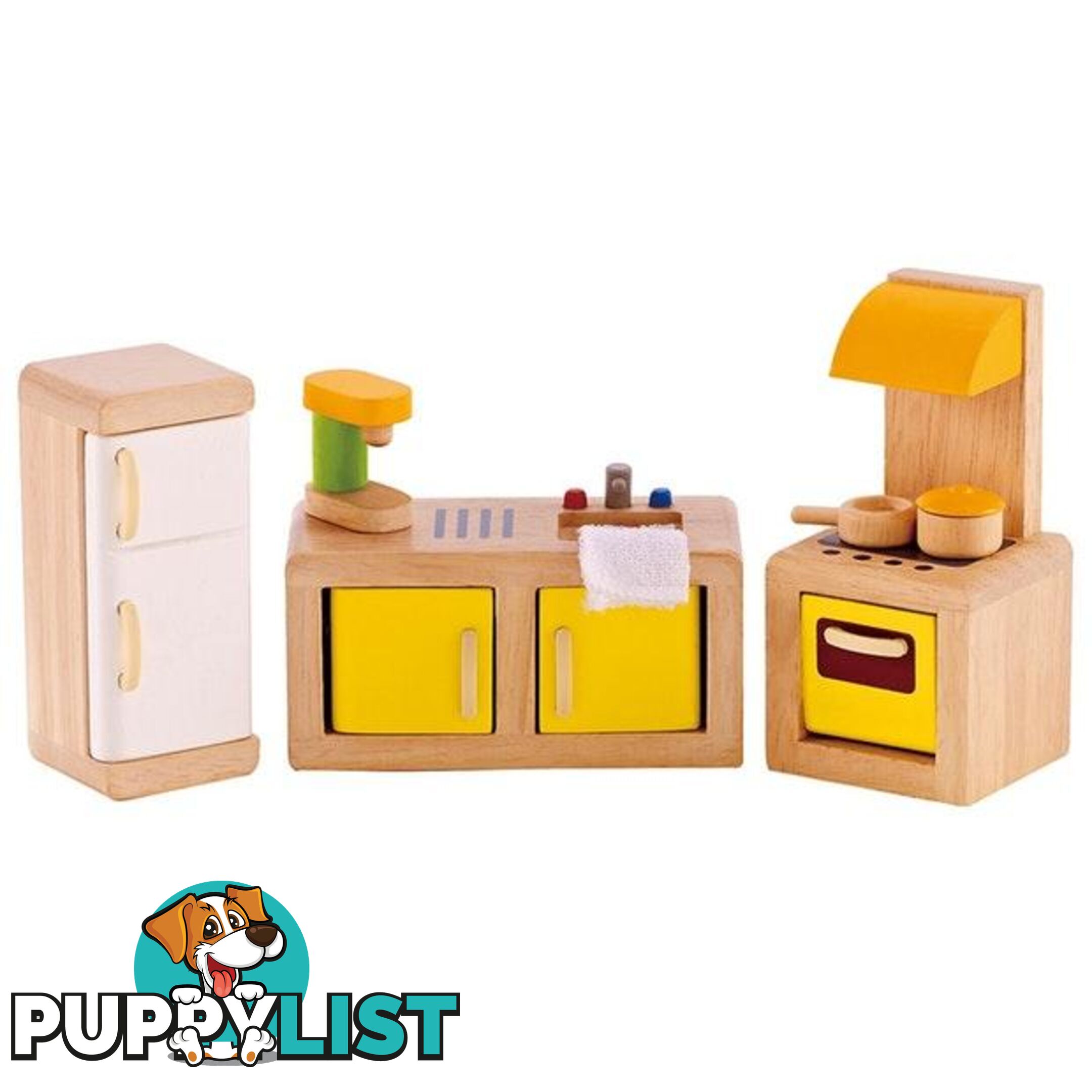 Hape -  Wood Kitchen Set Art64441 - 6943478004511