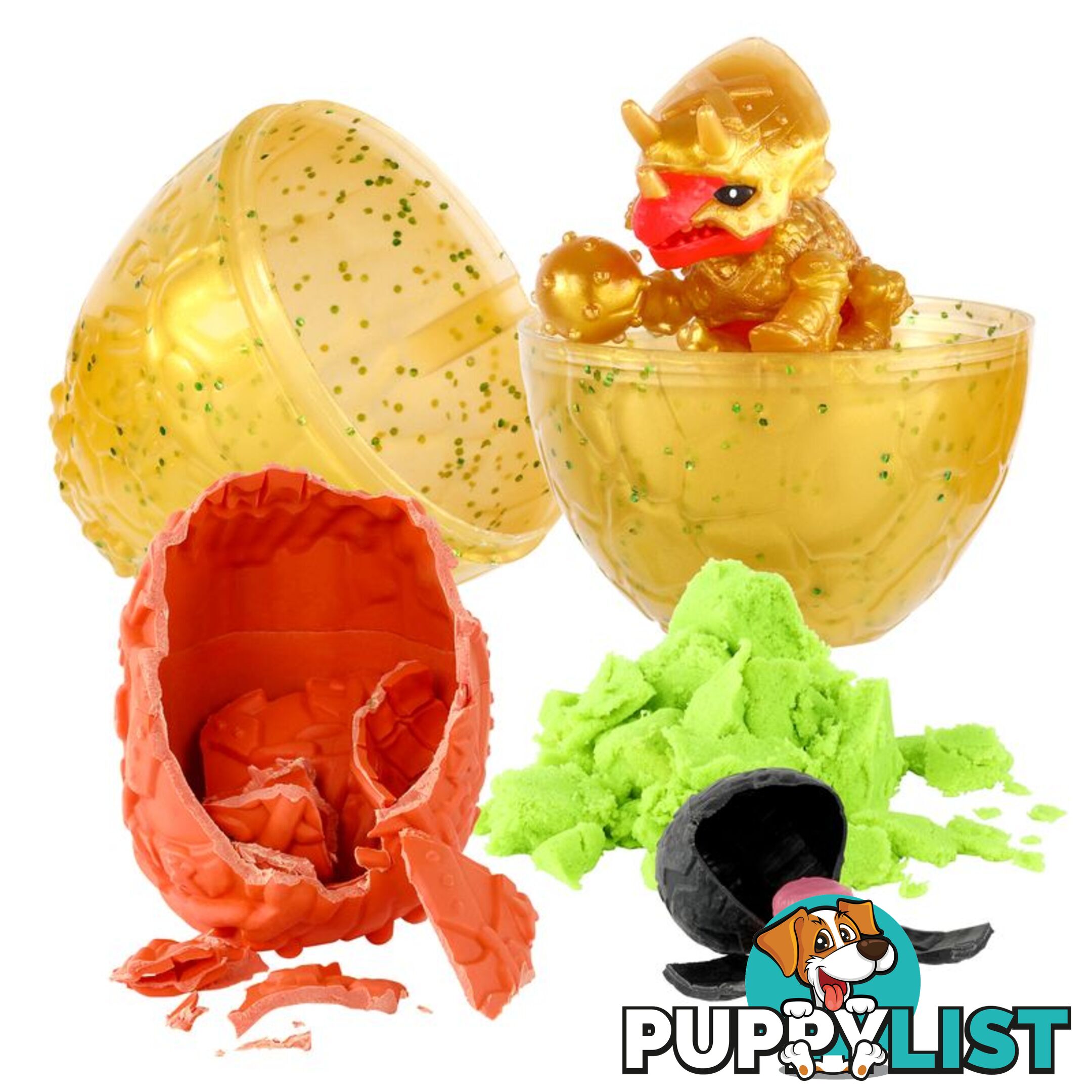 Treasure X - Dino Gold S4 Mini Egg - Smash The Egg Save The Dino - Mj41719 - 630996417171