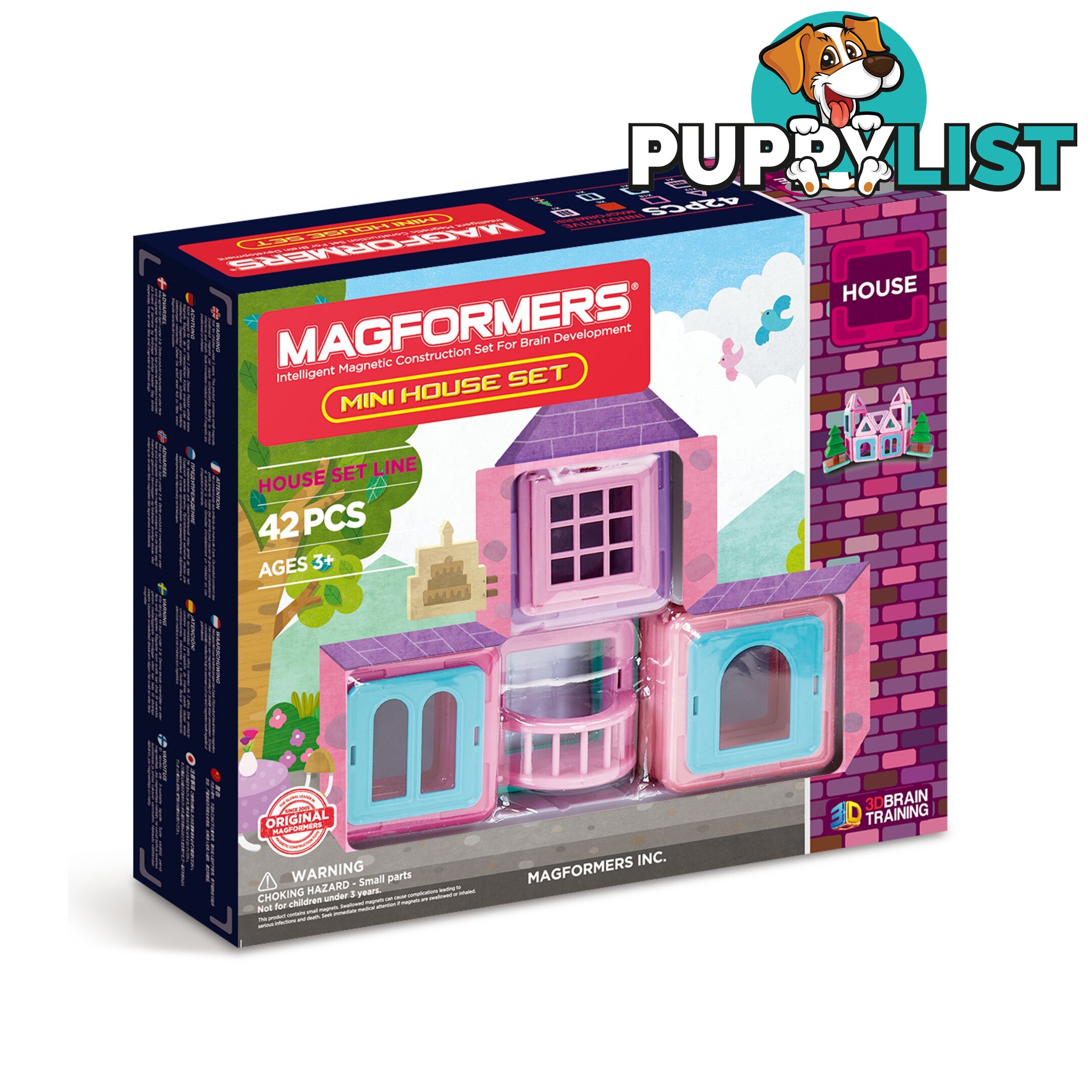 Magformers - Mini House Set - MQ705005 - 8809465532772