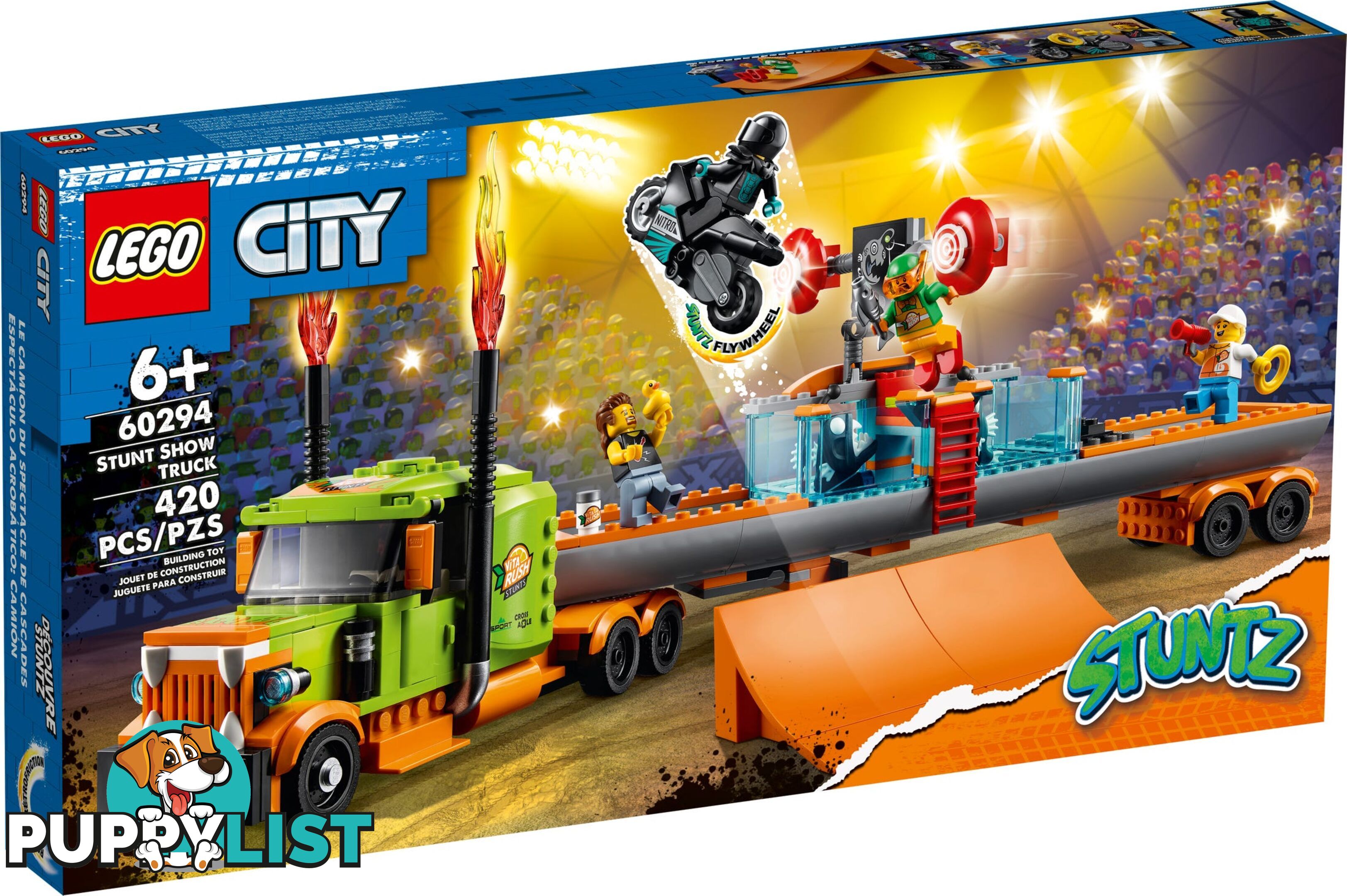 LEGO 60294 Stunt Show Truck - City Stuntz - 5702016912579