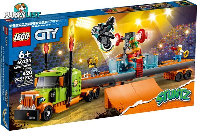 LEGO 60294 Stunt Show Truck - City Stuntz - 5702016912579