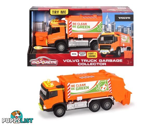 Majorette - Volvo Fmx Garbage Truck - Rpmj68182 - 3467452068182