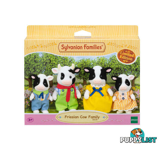 Sylvanian Families - Friesian Cow Family - Mdsf5618 - 5054131056189