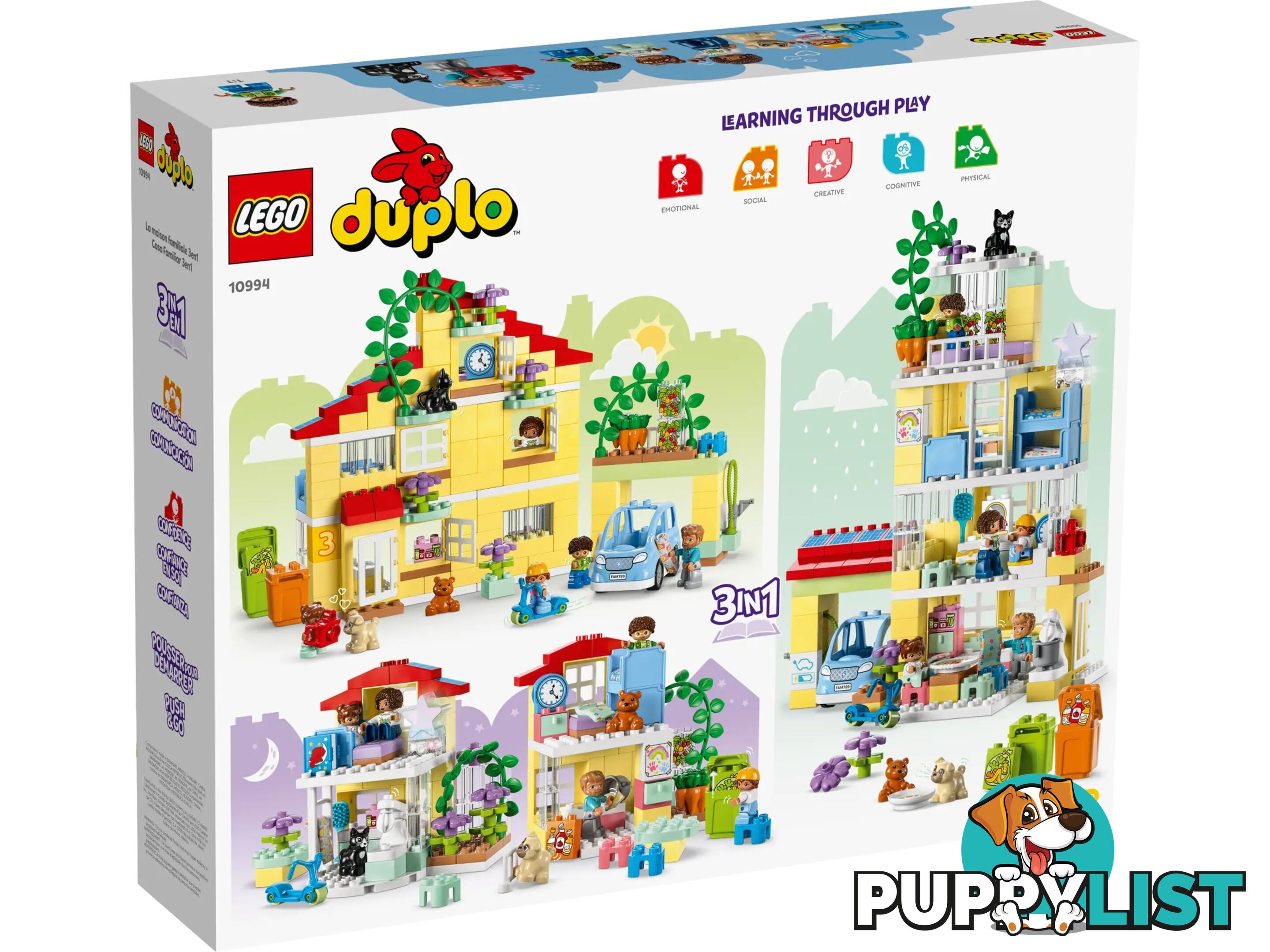 LEGO 10994 3in1 Family House - Duplo - 5702017417776