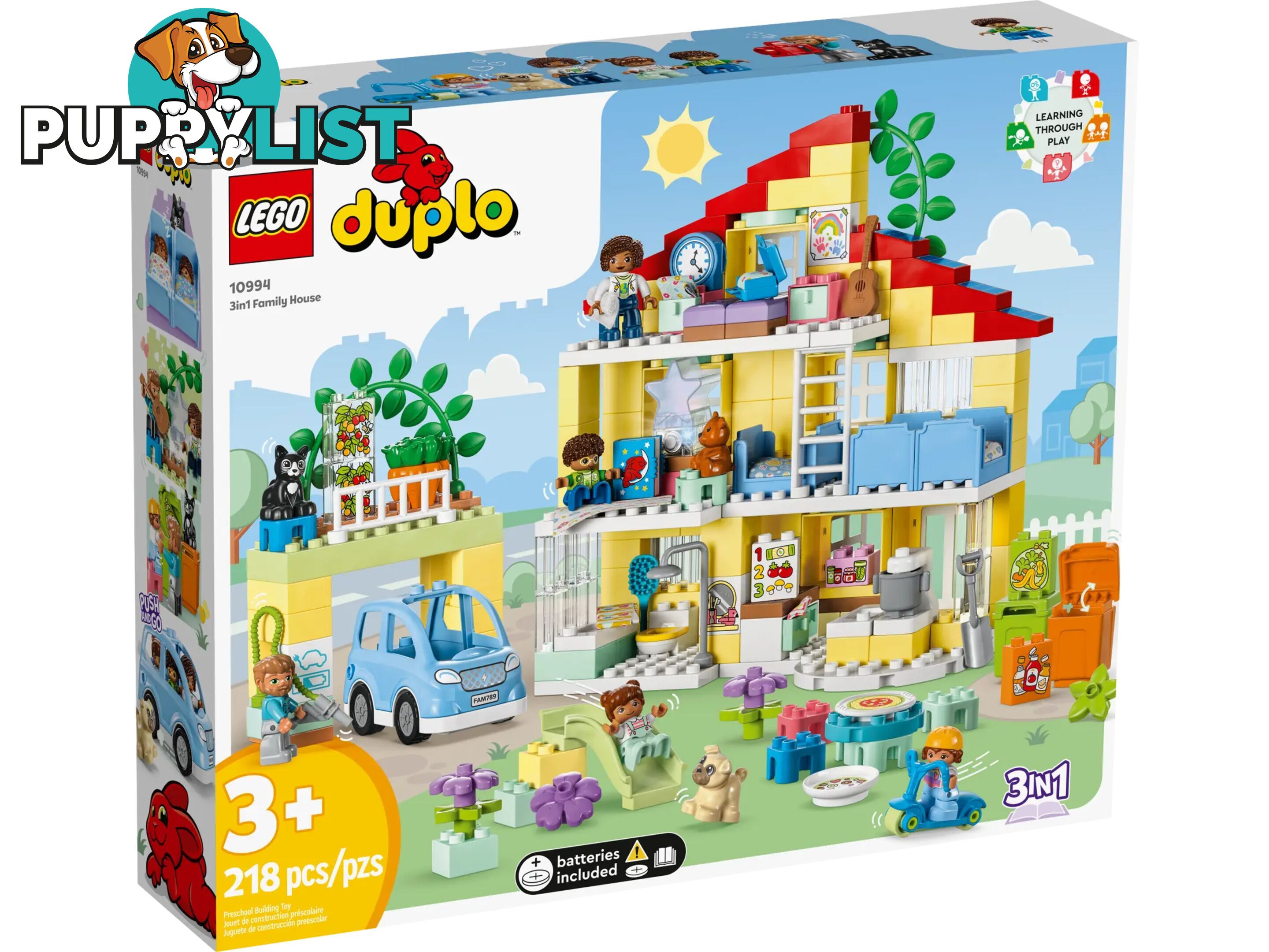 LEGO 10994 3in1 Family House - Duplo - 5702017417776