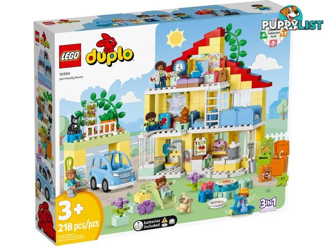 LEGO 10994 3in1 Family House - Duplo - 5702017417776