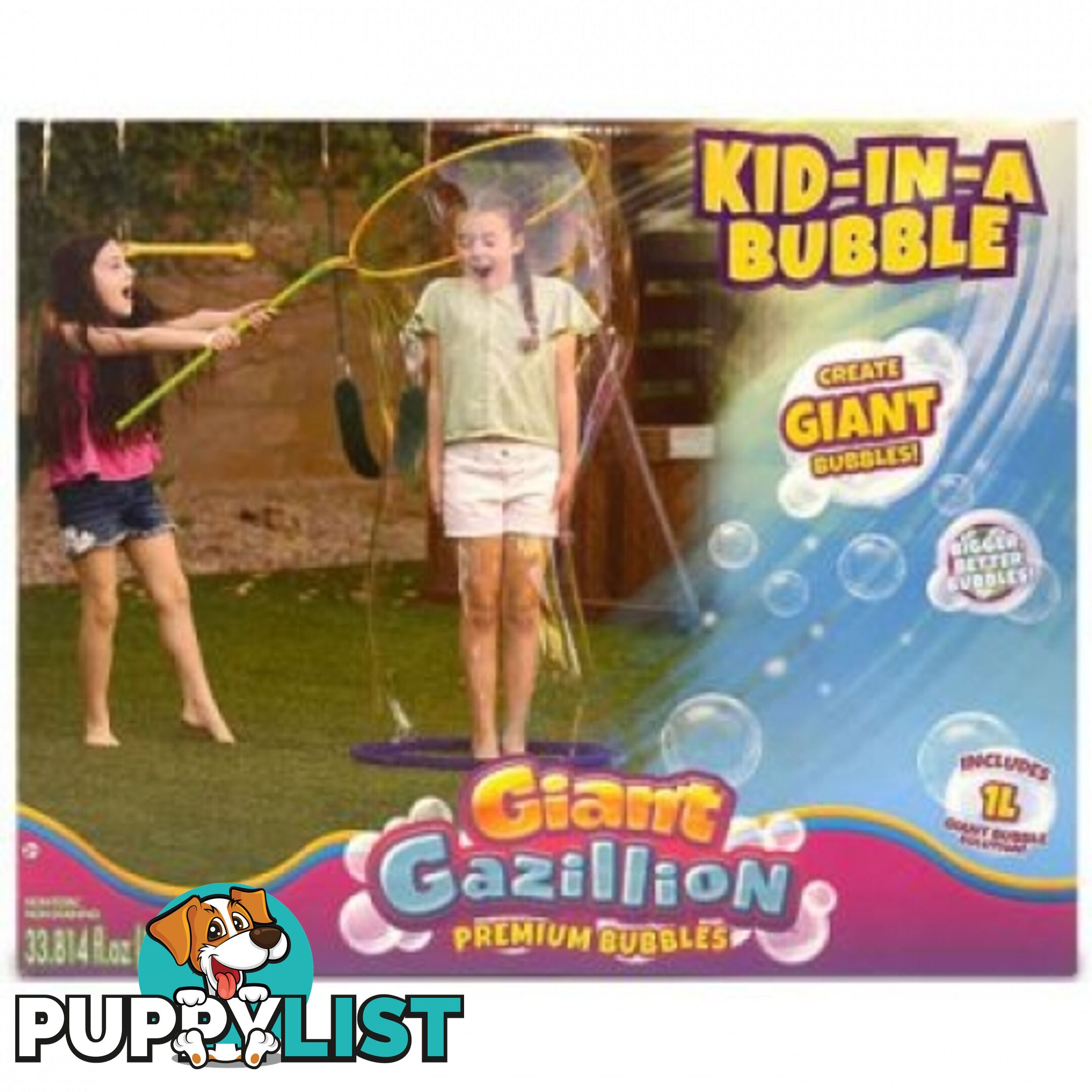 Gazillion Giant Kid In A Bubble Wand With 1 Litre Solution - Azfr36757 - 021664367575