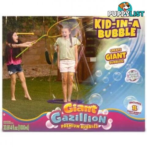 Gazillion Giant Kid In A Bubble Wand With 1 Litre Solution - Azfr36757 - 021664367575