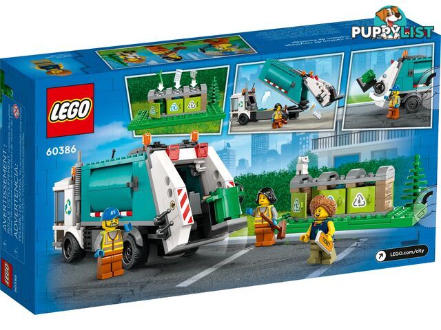 LEGO 60386 Recycling Truck - City - 5702017416410