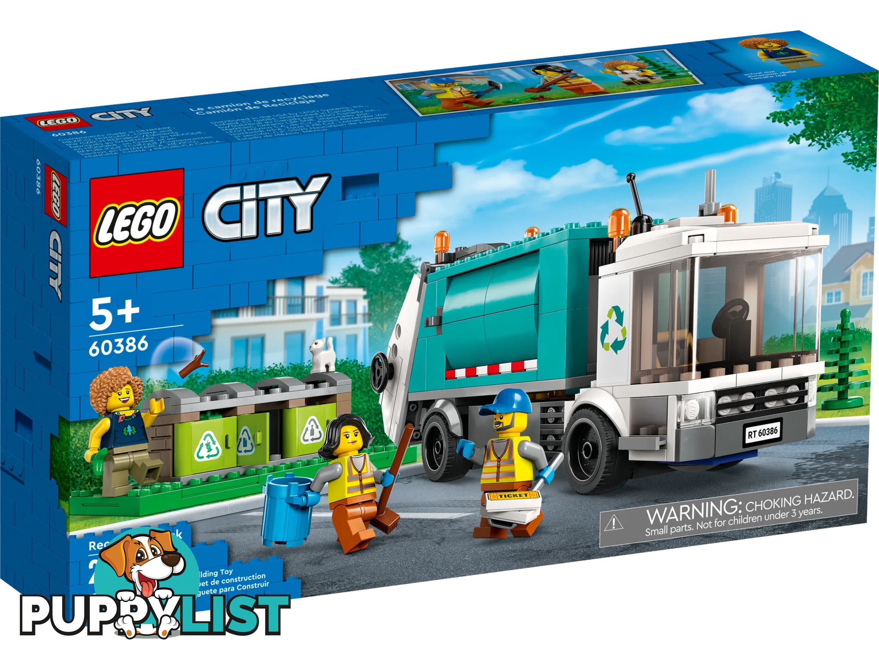 LEGO 60386 Recycling Truck - City - 5702017416410